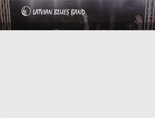 Tablet Screenshot of latvianbluesband.com